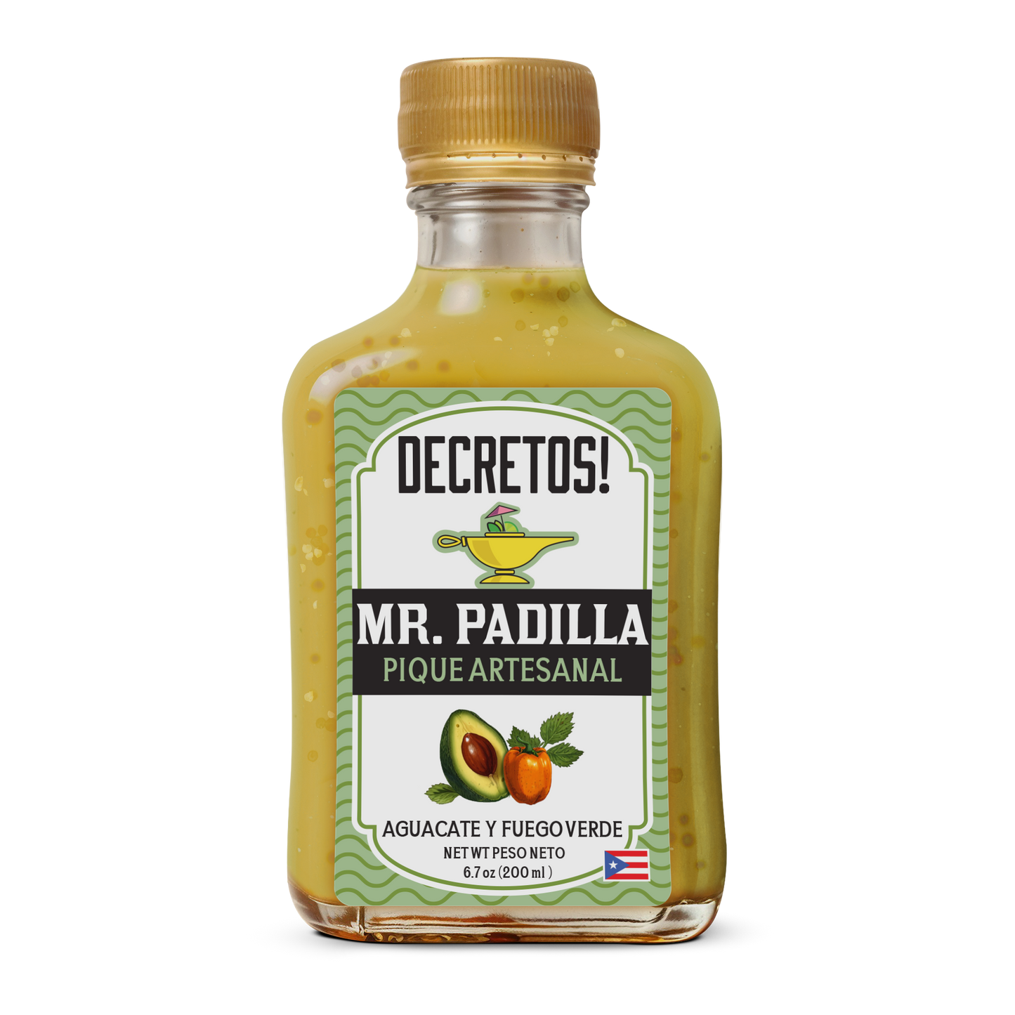 MR. PADILLA – Aguacate y Fuego Verde