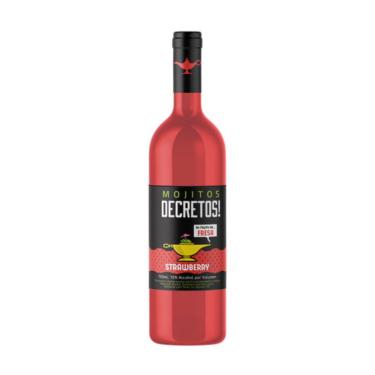 MOJITOS DECRETOS – Strawberry | 10% Alc./Vol.